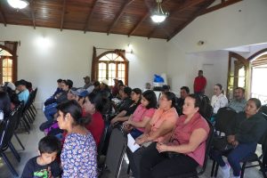 Productores contentos y agradecidos. 